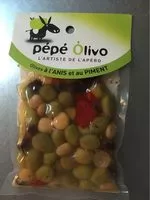 Quantité de sucre dans Pépé Olivo