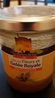 Jumlah gula yang masuk miel de fleurs et gelée royale