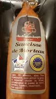Amount of sugar in Saucisse de morteau