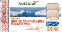 Cantidad de azúcar en Noix de Saint Jacques de Nouvelle Ecosse MSC (Sans Corail)