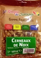 Sucre et nutriments contenus dans Le temps des saisons