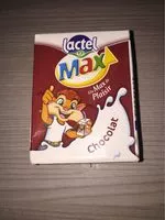 Sucre et nutriments contenus dans Lactel max