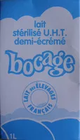 İçindeki şeker miktarı Lait stérilisé UHT demi-écrémé