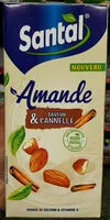 İçindeki şeker miktarı Santal amande saveur cannelle