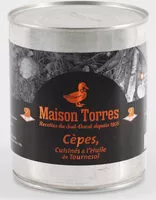 चीनी की मात्रा Cèpes cuisinés à l'Huile de Tournesol