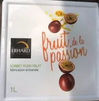 入っている砂糖の量 Glace Fruit de la passion