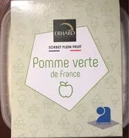 Suhkru kogus sees Pomme verre de France