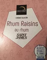 Cantidad de azúcar en Glace Rhum Raisin