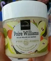 Sokerin määrä sisällä Poire williams