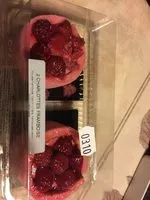 Amount of sugar in 2 charlottes framboise
