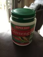 Suhkru kogus sees Ginseng Panax Ca Meyer Bio - 150 Gélules - Super Diet