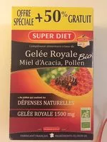 Suhkru kogus sees Gelée Royale Bio