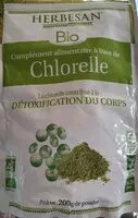 Suhkru kogus sees Chlorelle