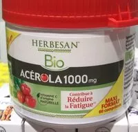 Suhkru kogus sees Acerola 1000mg