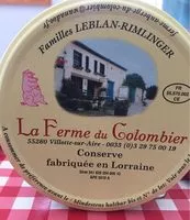 Sucre et nutriments contenus dans La ferme du colombier