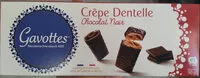 Quantité de sucre dans Crêpes Chocolat noir