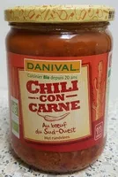 含糖量 Chili Con Carne au Bœuf du Sud-Ouest