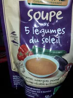 Cantidad de azúcar en Soupe aux 5 légumes du soleil