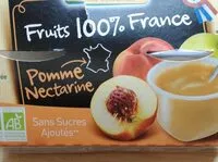 Количество сахара в Compote Pomme Nectarine Bio