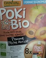 Sucre et nutriments contenus dans Poki bio