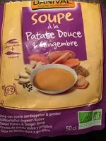 含糖量 Soupe à la patate douce & gingembre