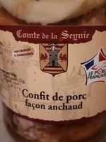 Sucre et nutriments contenus dans Comte de la sevnie