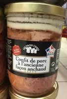 Cantidad de azúcar en Confit de porc