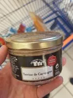 Cantidad de azúcar en Terrine de campagne