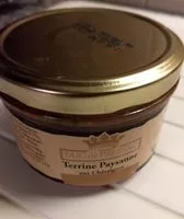 Suhkru kogus sees Terrine paysanne aux châtaignes