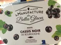Amount of sugar in Sorbet Plein Fruit au cassis noir de Bourgogne