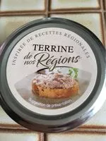 Sucre et nutriments contenus dans Terrine de nos regions