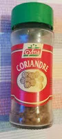 İçindeki şeker miktarı Coriandre entière
