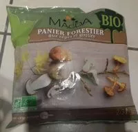 Sucre et nutriments contenus dans Panier forestier aux cepes et girolles