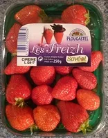 Sokerin määrä sisällä Les Fraises
