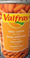 Amount of sugar in Carottes extra fine