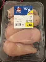 चीनी की मात्रा Filets de Poulet