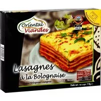Sokerin määrä sisällä Lasagnes à la Bolognaise Halal