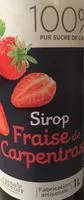Quantité de sucre dans Sirop de Fraise de Carpentras