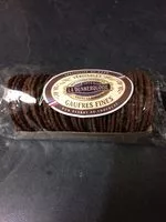 İçindeki şeker miktarı Gaufres fines pur beurre au chocolat