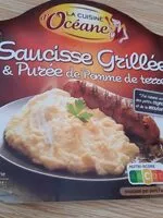 İçindeki şeker miktarı Saucisse grillée & Puree de pomme de terre
