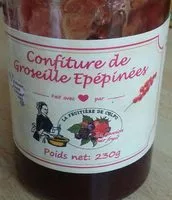 Cantidad de azúcar en Confiture De Groseilles Épépinées