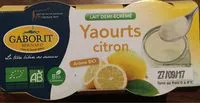 Amount of sugar in Yaourt Bio Citron