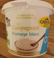 入っている砂糖の量 Fromage Blanc Campagnard 0% MG