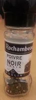 Suhkru kogus sees Poivre noir grains