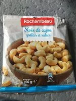 含糖量 Noix de cajou grilliées et salées