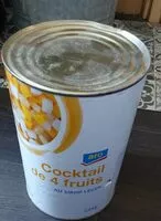 Amount of sugar in Cocktail de 4 fruits