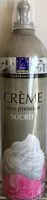 Количество сахара в Crème sous pression sucrée