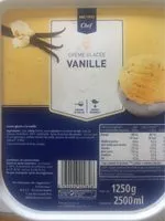 Quantité de sucre dans Crème Glacée Vanille