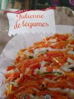 Quantité de sucre dans Julienne de légumes