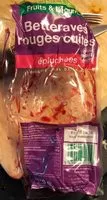 Sokerin määrä sisällä Betteraves rouges cuites